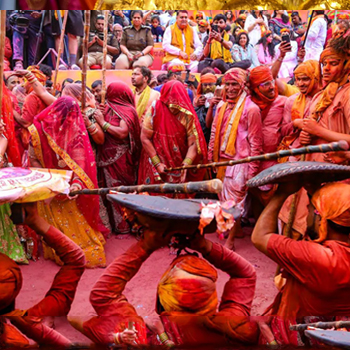 Book Barsana Holi Tour 
 packages