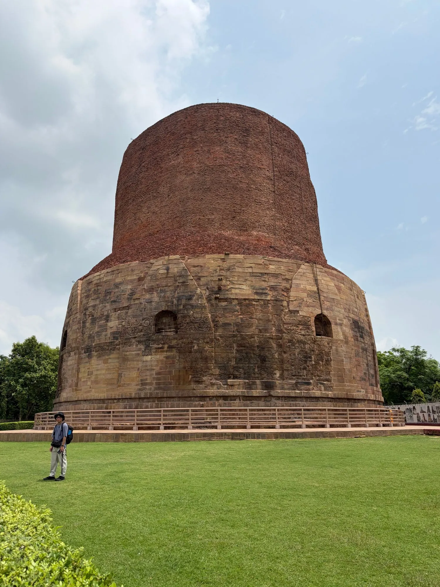 The Dhamek Stupa at Sarnath