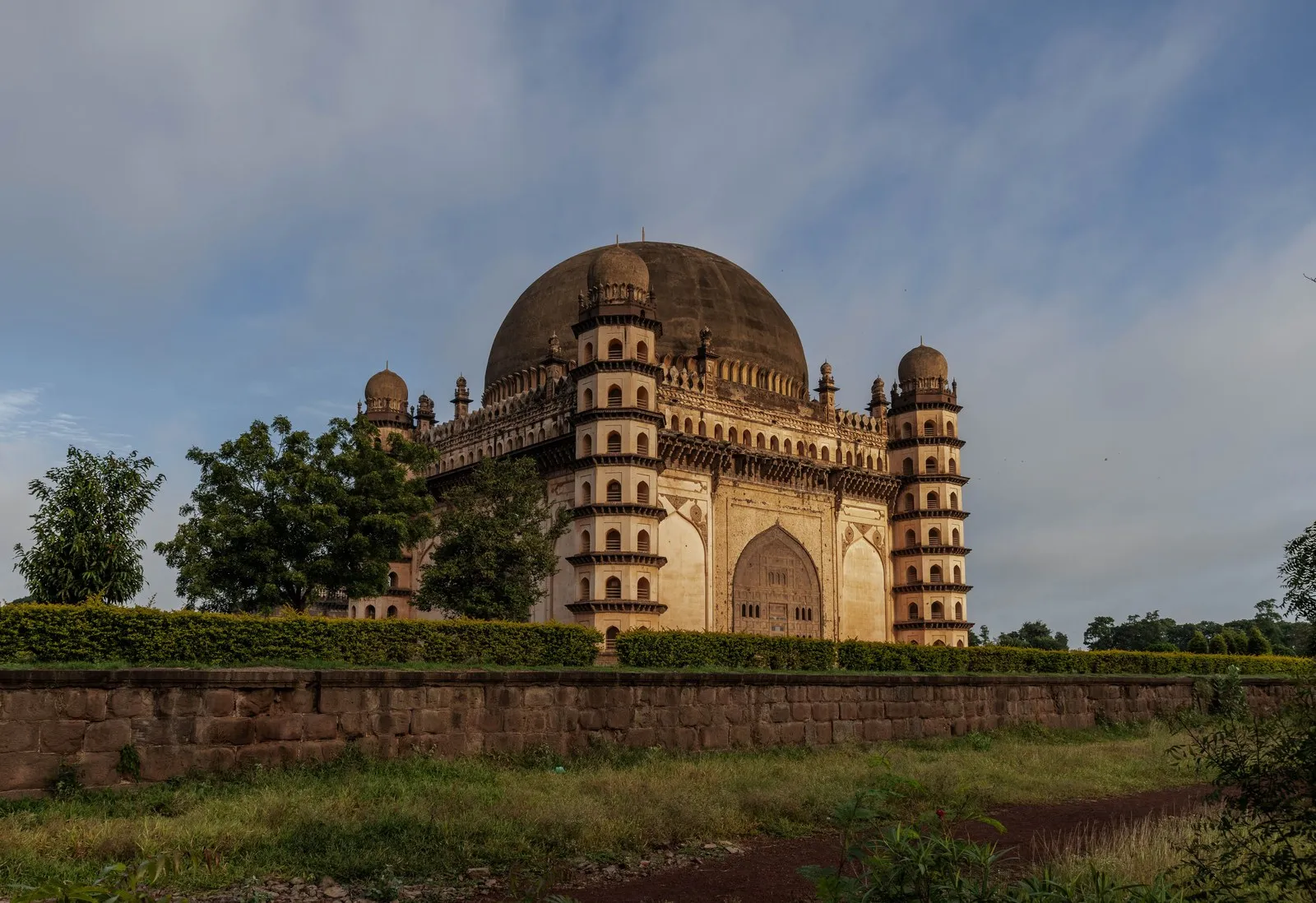 The Gol Gumbaz at dawn, Vijayapura