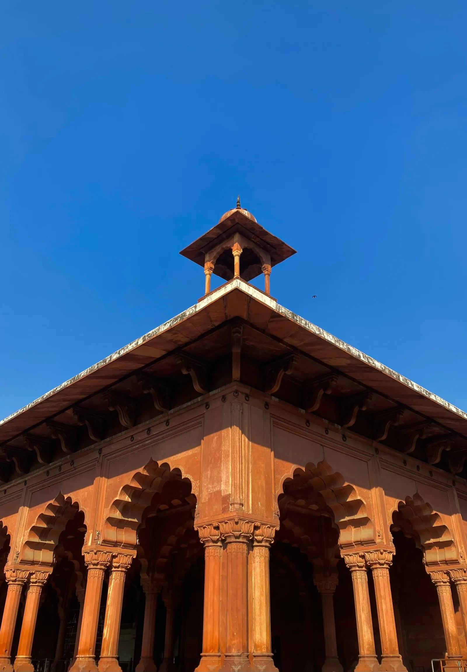 The arches of the Diwan-i-Aam in the Red Fort, Delhi