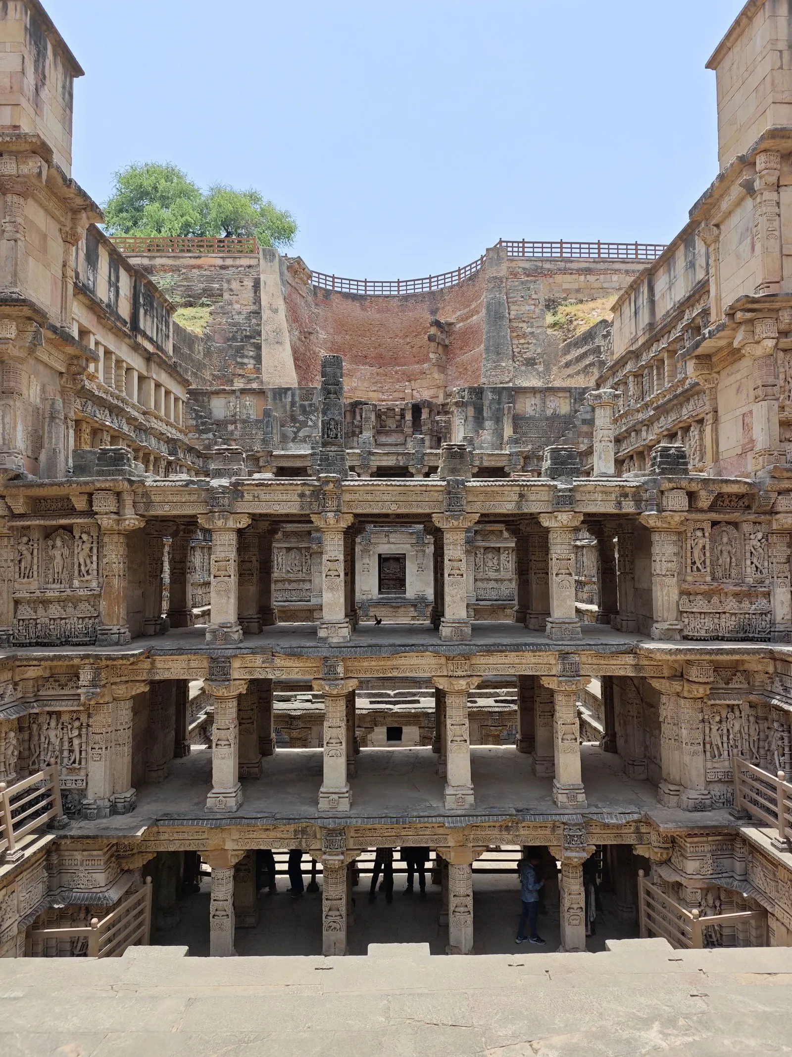 The carved galleries of Rani ki Vav, the Queen’s Stepwell, at Patan